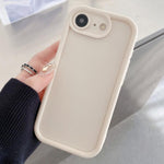 Stoßfester Rahmen, mattierte präzise Loch-TPU-Handyhülle, für iPhone 17e / 16e, für iPhone 17 Pro Max, für iPhone 17 Pro, für iPhone 17, für iPhone Air, für iPhone 16 Pro Max