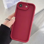 Stoßfester Rahmen, mattierte präzise Loch-TPU-Handyhülle, für iPhone 17e / 16e, für iPhone 17 Pro Max, für iPhone 17 Pro, für iPhone 17, für iPhone Air, für iPhone 16 Pro Max