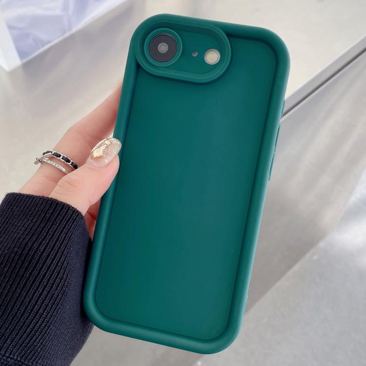 Stoßfester Rahmen, mattierte präzise Loch-TPU-Handyhülle, für iPhone 17e / 16e, für iPhone 17 Pro Max, für iPhone 17 Pro, für iPhone 17, für iPhone Air, für iPhone 16 Pro Max