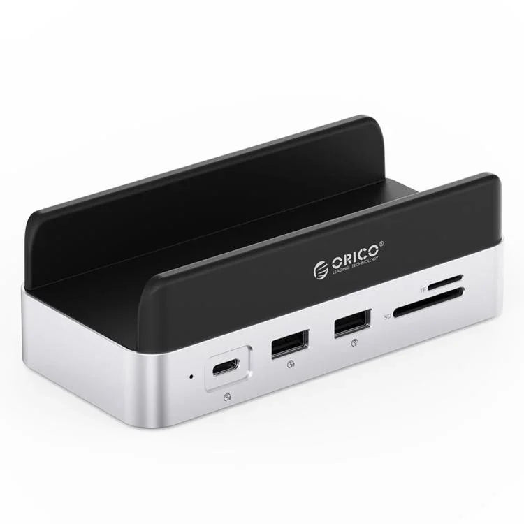 ORICO VS10 Mini Dock Desktop-Erweiterung Multifunktionshalterung für Mac Mini 2024, ohne Speicher