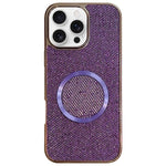 Galvanisierte PC-Glitzer-Körner MagSafe Handyhülle, für iPhone 17 Pro Max, für iPhone 17 Pro, für iPhone 16 Pro Max, für iPhone 16 Pro, für iPhone 16 Plus, für iPhone 16, für iPhone 15 Pro Max, für iPhone 15 Pro