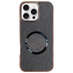 Galvanisierte PC-Glitzer-Körner MagSafe Handyhülle, für iPhone 17 Pro Max, für iPhone 17 Pro, für iPhone 16 Pro Max, für iPhone 16 Pro, für iPhone 16 Plus, für iPhone 16, für iPhone 15 Pro Max, für iPhone 15 Pro