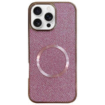 Galvanisierte PC-Glitzer-Körner MagSafe Handyhülle, für iPhone 17 Pro Max, für iPhone 17 Pro, für iPhone 16 Pro Max, für iPhone 16 Pro, für iPhone 16 Plus, für iPhone 16, für iPhone 15 Pro Max, für iPhone 15 Pro