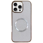 Galvanisierte PC-Glitzer-Körner MagSafe Handyhülle, für iPhone 17 Pro Max, für iPhone 17 Pro, für iPhone 16 Pro Max, für iPhone 16 Pro, für iPhone 16 Plus, für iPhone 16, für iPhone 15 Pro Max, für iPhone 15 Pro