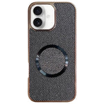 Galvanisierte PC-Glitzer-Körner MagSafe Handyhülle, für iPhone 17 Pro Max, für iPhone 17 Pro, für iPhone 16 Pro Max, für iPhone 16 Pro, für iPhone 16 Plus, für iPhone 16, für iPhone 15 Pro Max, für iPhone 15 Pro