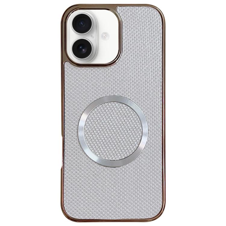 Galvanisierte PC-Glitzer-Körner MagSafe Handyhülle, für iPhone 17 Pro Max, für iPhone 17 Pro, für iPhone 16 Pro Max, für iPhone 16 Pro, für iPhone 16 Plus, für iPhone 16, für iPhone 15 Pro Max, für iPhone 15 Pro