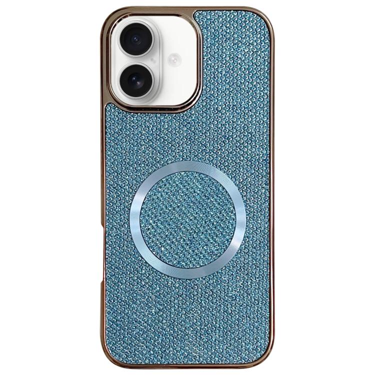 Galvanisierte PC-Glitzer-Körner MagSafe Handyhülle, für iPhone 17 Pro Max, für iPhone 17 Pro, für iPhone 16 Pro Max, für iPhone 16 Pro, für iPhone 16 Plus, für iPhone 16, für iPhone 15 Pro Max, für iPhone 15 Pro