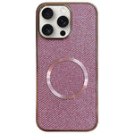 Galvanisierte PC-Glitzer-Körner MagSafe Handyhülle, für iPhone 17 Pro Max, für iPhone 17 Pro, für iPhone 16 Pro Max, für iPhone 16 Pro, für iPhone 16 Plus, für iPhone 16, für iPhone 15 Pro Max, für iPhone 15 Pro