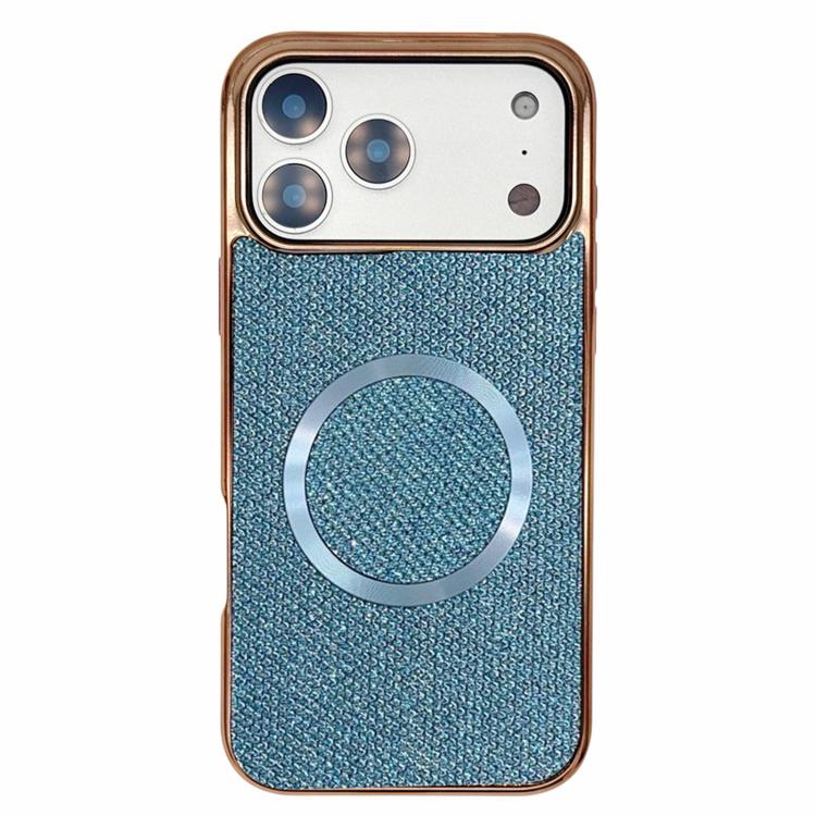 Galvanisierte PC-Glitzer-Körner MagSafe Handyhülle, für iPhone 17 Pro Max, für iPhone 17 Pro, für iPhone 16 Pro Max, für iPhone 16 Pro, für iPhone 16 Plus, für iPhone 16, für iPhone 15 Pro Max, für iPhone 15 Pro