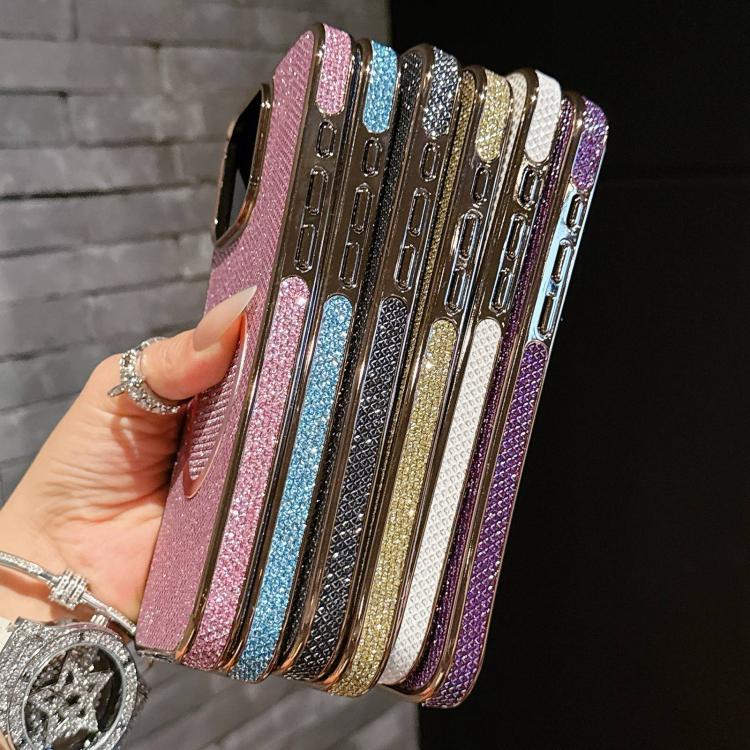 Galvanisierte PC-Glitzer-Körner MagSafe Handyhülle, für iPhone 17 Pro Max, für iPhone 17 Pro, für iPhone 16 Pro Max, für iPhone 16 Pro, für iPhone 16 Plus, für iPhone 16, für iPhone 15 Pro Max, für iPhone 15 Pro