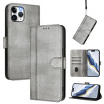 Linien-Naht Schnallen Retro Leder Handyhülle, Für iPhone 11 Pro Max, Für iPhone 11, Für iPhone 11 Pro, Für iPhone X / XS, Für iPhone XR, Für iPhone XS Max