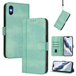 Linien-Naht Schnallen Retro Leder Handyhülle, Für iPhone 11 Pro Max, Für iPhone 11, Für iPhone 11 Pro, Für iPhone X / XS, Für iPhone XR, Für iPhone XS Max