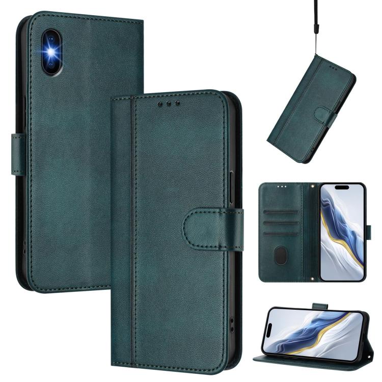 Linien-Naht Schnallen Retro Leder Handyhülle, Für iPhone 11 Pro Max, Für iPhone 11, Für iPhone 11 Pro, Für iPhone X / XS, Für iPhone XR, Für iPhone XS Max