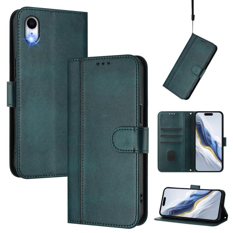 Linien-Naht Schnallen Retro Leder Handyhülle, Für iPhone 11 Pro Max, Für iPhone 11, Für iPhone 11 Pro, Für iPhone X / XS, Für iPhone XR, Für iPhone XS Max