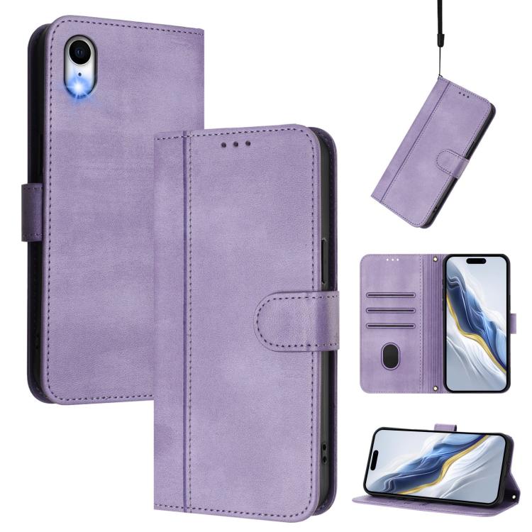Linien-Naht Schnallen Retro Leder Handyhülle, Für iPhone 11 Pro Max, Für iPhone 11, Für iPhone 11 Pro, Für iPhone X / XS, Für iPhone XR, Für iPhone XS Max