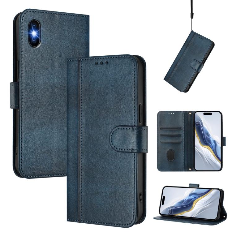 Linien-Naht Schnallen Retro Leder Handyhülle, Für iPhone 11 Pro Max, Für iPhone 11, Für iPhone 11 Pro, Für iPhone X / XS, Für iPhone XR, Für iPhone XS Max