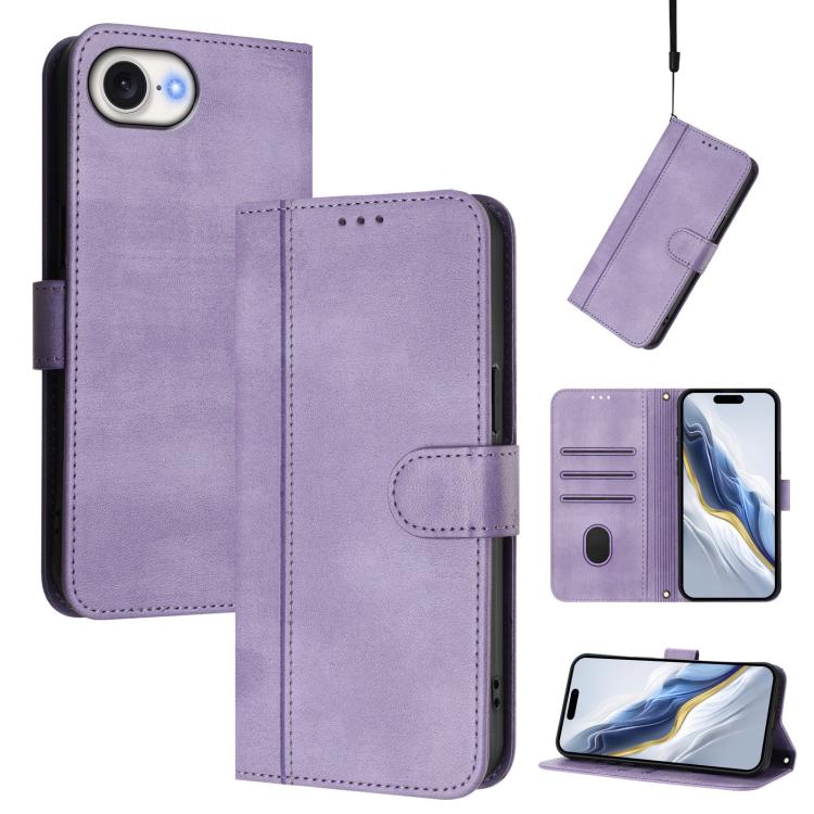 Handyhülle aus Retro-Leder mit geflochtenem Schnallenverschluss, für iPhone 17e / 16e, für iPhone 17 Pro Max, für iPhone 17 Pro, für iPhone 17, für iPhone Air, für iPhone 16 Pro Max