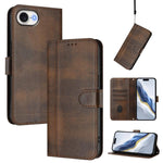 Handyhülle aus Retro-Leder mit geflochtenem Schnallenverschluss, für iPhone 17e / 16e, für iPhone 17 Pro Max, für iPhone 17 Pro, für iPhone 17, für iPhone Air, für iPhone 16 Pro Max