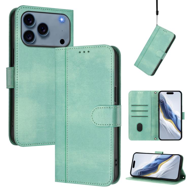 Handyhülle aus Retro-Leder mit geflochtenem Schnallenverschluss, für iPhone 17e / 16e, für iPhone 17 Pro Max, für iPhone 17 Pro, für iPhone 17, für iPhone Air, für iPhone 16 Pro Max