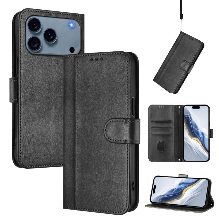 Handyhülle aus Retro-Leder mit geflochtenem Schnallenverschluss, für iPhone 17e / 16e, für iPhone 17 Pro Max, für iPhone 17 Pro, für iPhone 17, für iPhone Air, für iPhone 16 Pro Max