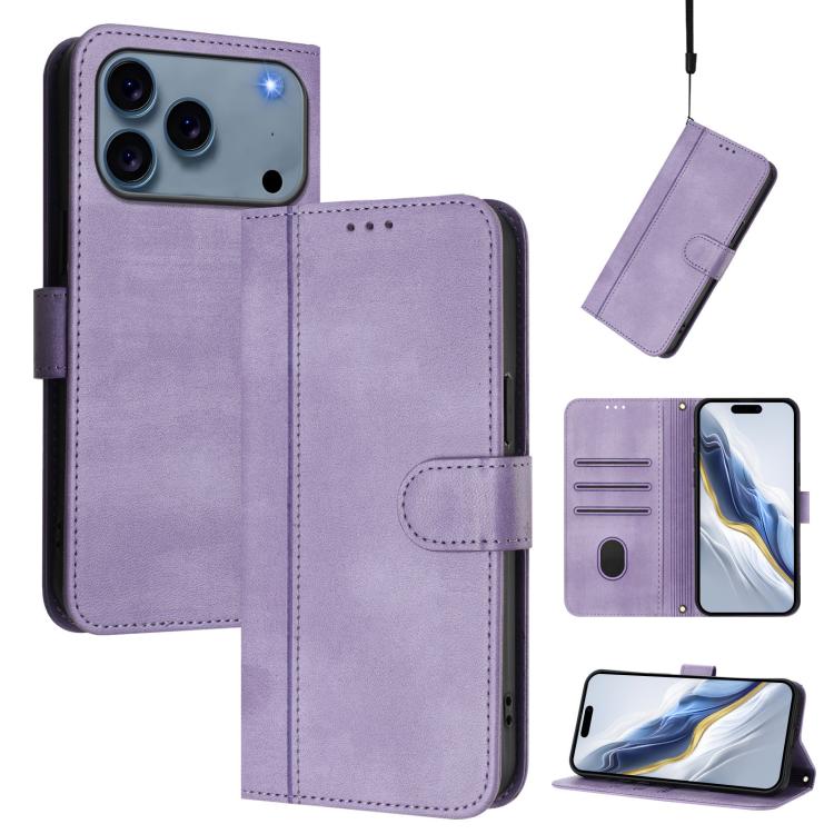 Handyhülle aus Retro-Leder mit geflochtenem Schnallenverschluss, für iPhone 17e / 16e, für iPhone 17 Pro Max, für iPhone 17 Pro, für iPhone 17, für iPhone Air, für iPhone 16 Pro Max