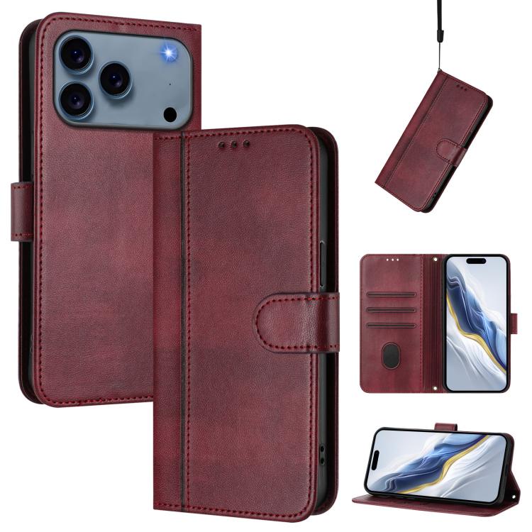Handyhülle aus Retro-Leder mit geflochtenem Schnallenverschluss, für iPhone 17e / 16e, für iPhone 17 Pro Max, für iPhone 17 Pro, für iPhone 17, für iPhone Air, für iPhone 16 Pro Max