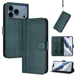 Handyhülle aus Retro-Leder mit geflochtenem Schnallenverschluss, für iPhone 17e / 16e, für iPhone 17 Pro Max, für iPhone 17 Pro, für iPhone 17, für iPhone Air, für iPhone 16 Pro Max