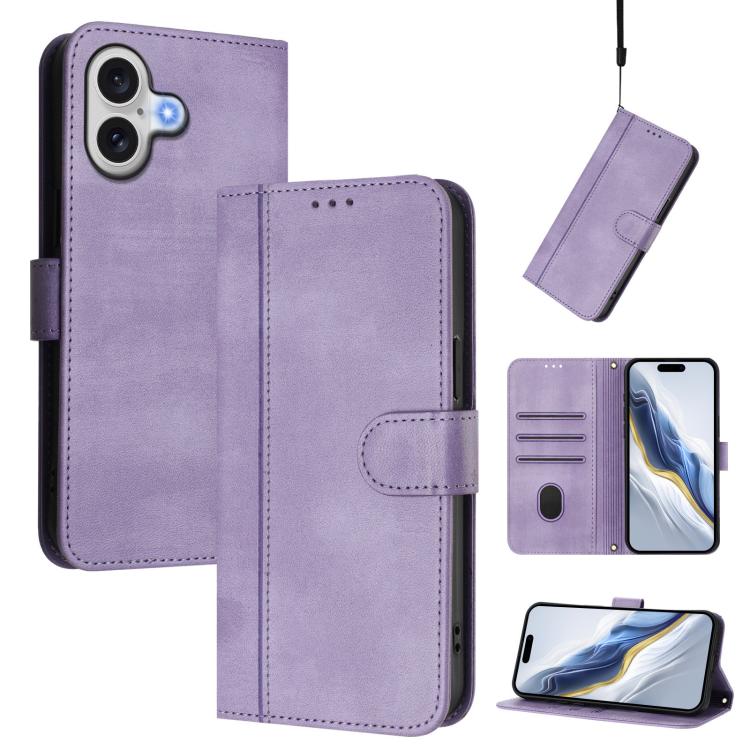 Handyhülle aus Retro-Leder mit geflochtenem Schnallenverschluss, für iPhone 17e / 16e, für iPhone 17 Pro Max, für iPhone 17 Pro, für iPhone 17, für iPhone Air, für iPhone 16 Pro Max