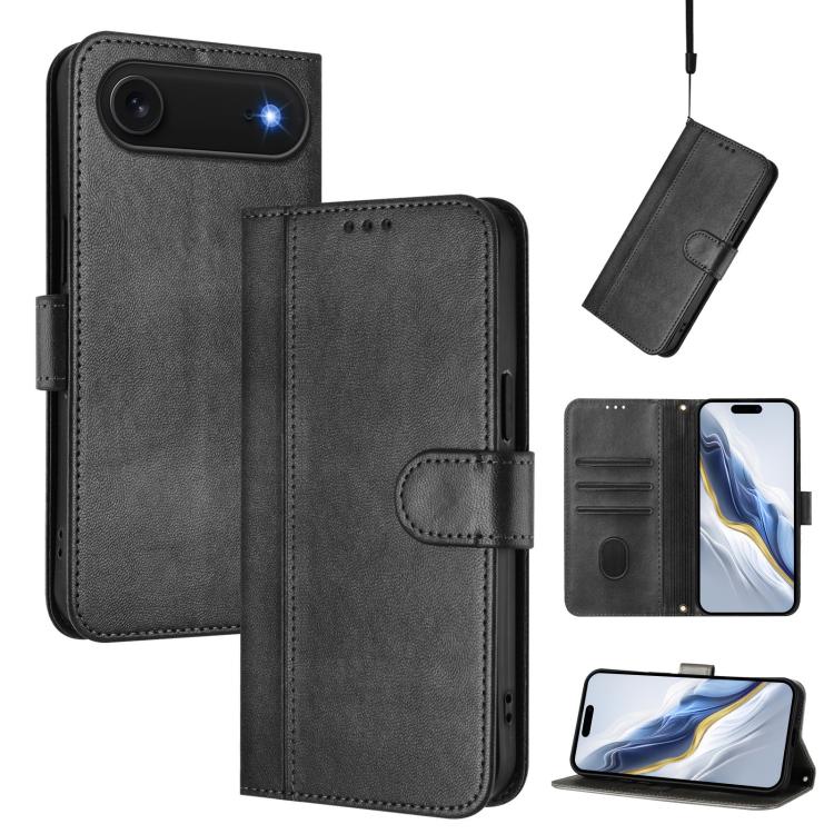 Handyhülle aus Retro-Leder mit geflochtenem Schnallenverschluss, für iPhone 17e / 16e, für iPhone 17 Pro Max, für iPhone 17 Pro, für iPhone 17, für iPhone Air, für iPhone 16 Pro Max