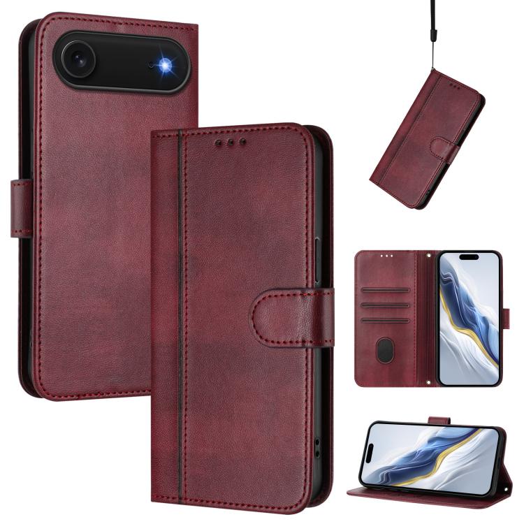Handyhülle aus Retro-Leder mit geflochtenem Schnallenverschluss, für iPhone 17e / 16e, für iPhone 17 Pro Max, für iPhone 17 Pro, für iPhone 17, für iPhone Air, für iPhone 16 Pro Max