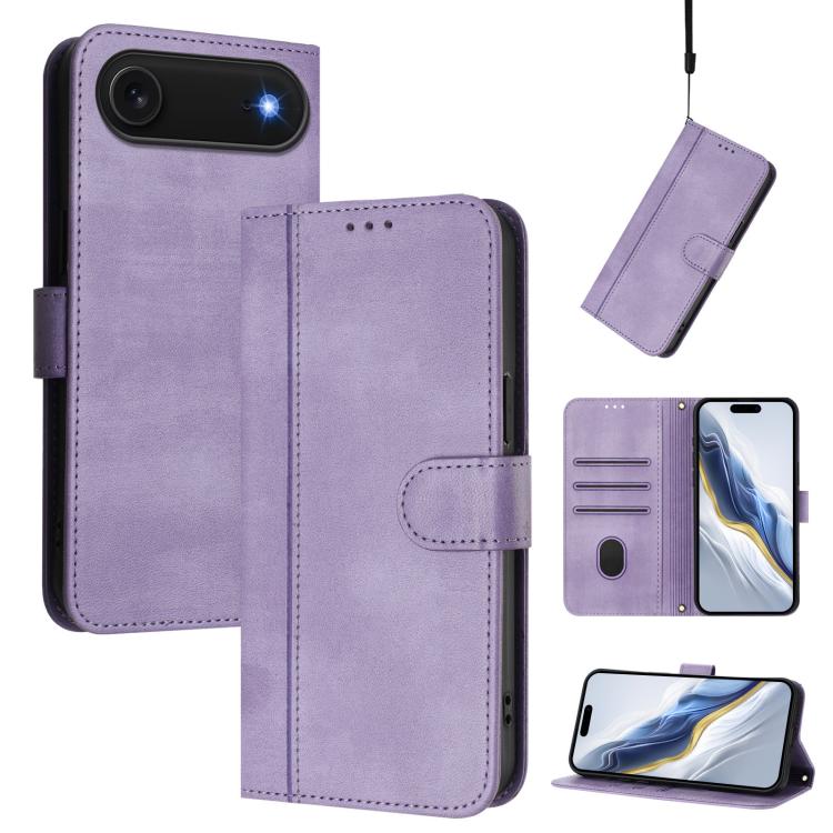 Handyhülle aus Retro-Leder mit geflochtenem Schnallenverschluss, für iPhone 17e / 16e, für iPhone 17 Pro Max, für iPhone 17 Pro, für iPhone 17, für iPhone Air, für iPhone 16 Pro Max