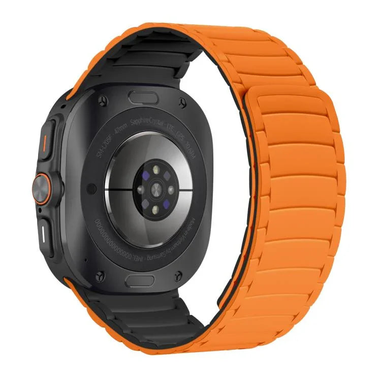 Magnetisches Sportarmband aus Silikon für Samsung Galaxy Watch Ultra 47 mm / Ultra 2025