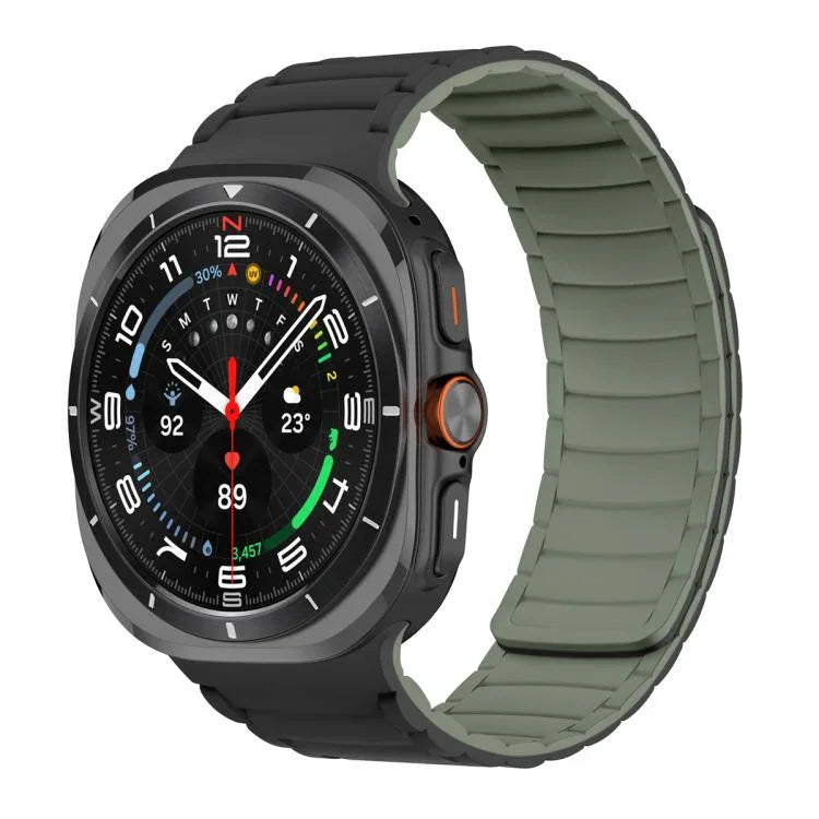 Magnetisches Sportarmband aus Silikon für Samsung Galaxy Watch Ultra 47 mm / Ultra 2025