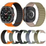 Magnetisches Sportarmband aus Silikon für Samsung Galaxy Watch Ultra 47 mm / Ultra 2025