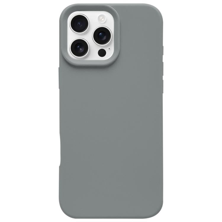 Dopamine Simple Imitation Liquid Silicone Phone Case, For iPhone 16 Pro, For iPhone 16 Plus, For iPhone 16