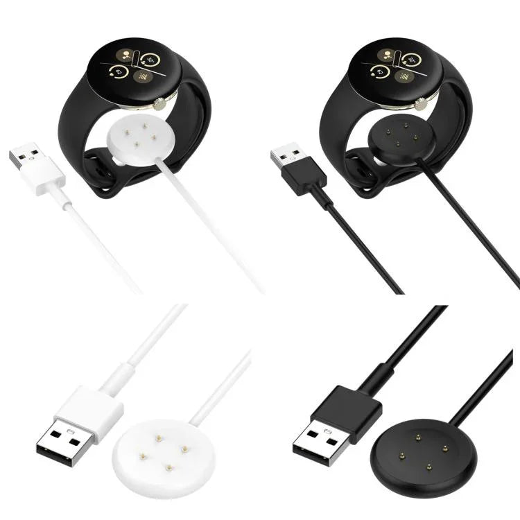 Ladekabel für Google Pixel Watch 3 / Watch 2 xDfind Smartwatch, Länge: 1 m, USB-Anschluss, USB-C / Typ-C-Anschluss
