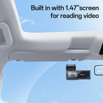 Yesido KM22 1K HD Dual Dashcam Auto-Fahrrekorder mit 1,47-Zoll-Bildschirm, KM22