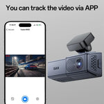 Yesido KM22 1K HD Dual Dashcam Auto-Fahrrekorder mit 1,47-Zoll-Bildschirm, KM22