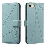 Geometrisches Muster RFID Leder Handyhülle, Für iPhone 6 / 7 / 8 / SE, Für iPhone 13 Pro Max, Für iPhone 13 Pro, Für iPhone 12 / 12 Pro, Für iPhone 12 Pro Max, Für iPhone 11 Pro Max, Für iPhone 11, Für iPhone 11 Pro