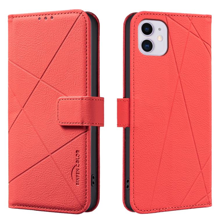 Geometrisches Muster RFID Leder Handyhülle, Für iPhone 6 / 7 / 8 / SE, Für iPhone 13 Pro Max, Für iPhone 13 Pro, Für iPhone 12 / 12 Pro, Für iPhone 12 Pro Max, Für iPhone 11 Pro Max, Für iPhone 11, Für iPhone 11 Pro