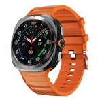 Sportliches Silikon-Uhrenarmband in Unifarbe, für Samsung Galaxy Watch Ultra 47 mm / Ultra 2025