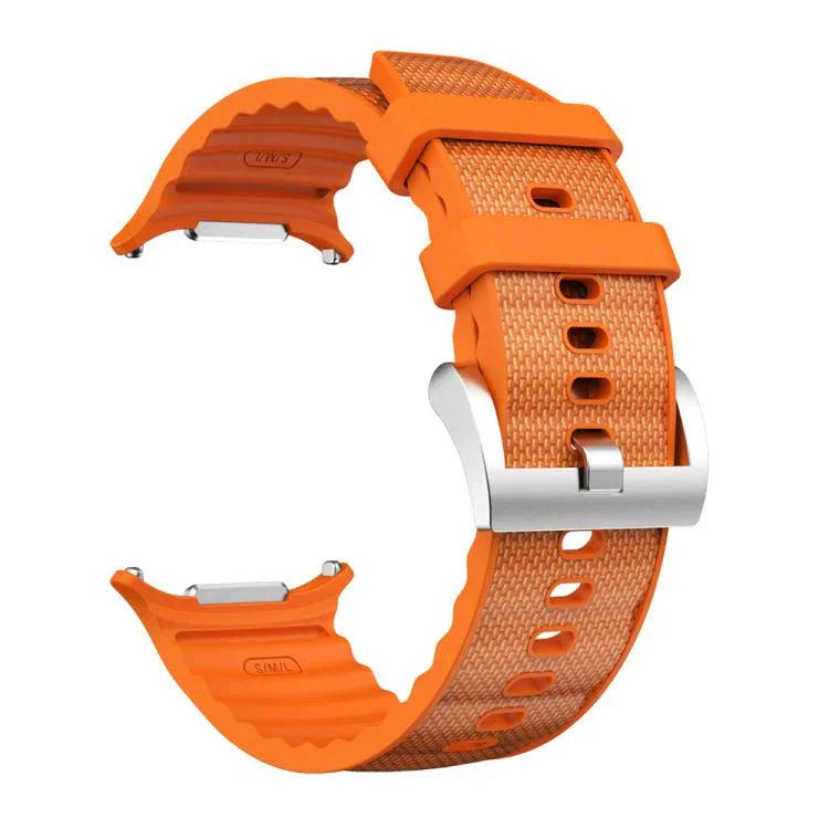 Sportliches Silikon-Uhrenarmband in Unifarbe, für Samsung Galaxy Watch Ultra 47 mm / Ultra 2025