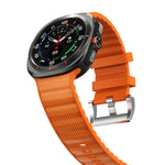Sportliches Silikon-Uhrenarmband in Unifarbe, für Samsung Galaxy Watch Ultra 47 mm / Ultra 2025