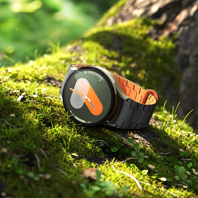 Magnetic Silicone Watch Band, For Samsung Galaxy Watch 7 / 6 / 5