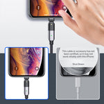2.4A USB zu 8 Pin 180 Grad Drehbarer Winkel Ladekabel, 1.2m 8 Pin, 2m 8 Pin
