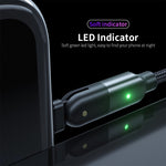 2.4A USB zu 8 Pin 180 Grad Drehbarer Winkel Ladekabel, 1.2m 8 Pin, 2m 8 Pin