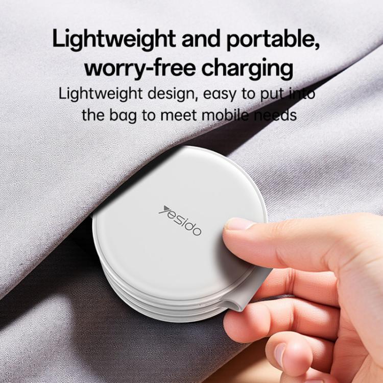 Yesido DS29 5-in-1 faltbares kabelloses Ladegerät für Telefon / Uhr / Kopfhörer, DS29