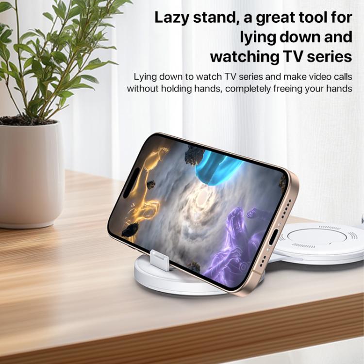 Yesido DS29 5-in-1 faltbares kabelloses Ladegerät für Telefon / Uhr / Kopfhörer, DS29