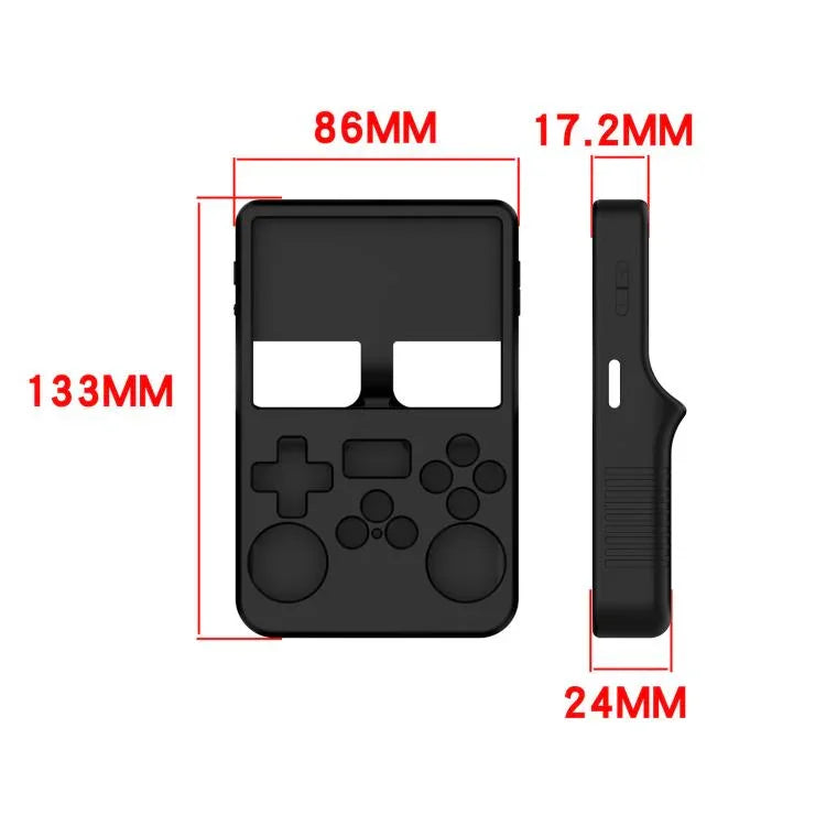 Silikon-Schutzhülle für Handheld-Spielkonsolen, passend für ANBERNIC R36S