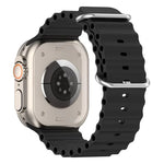xDfind Ocean Silikon-Uhrenarmband, für Apple Watch 46 mm / 49 mm / 45 mm / 44 mm, für Apple Watch 42 mm / 41 mm / 40 mm / 38 mm